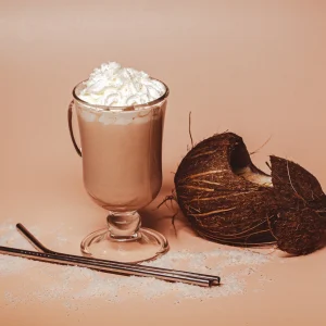 Mocha with Coconut Syrup